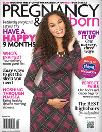 XO Swaddle in Pregnancy & Newborn Magazine