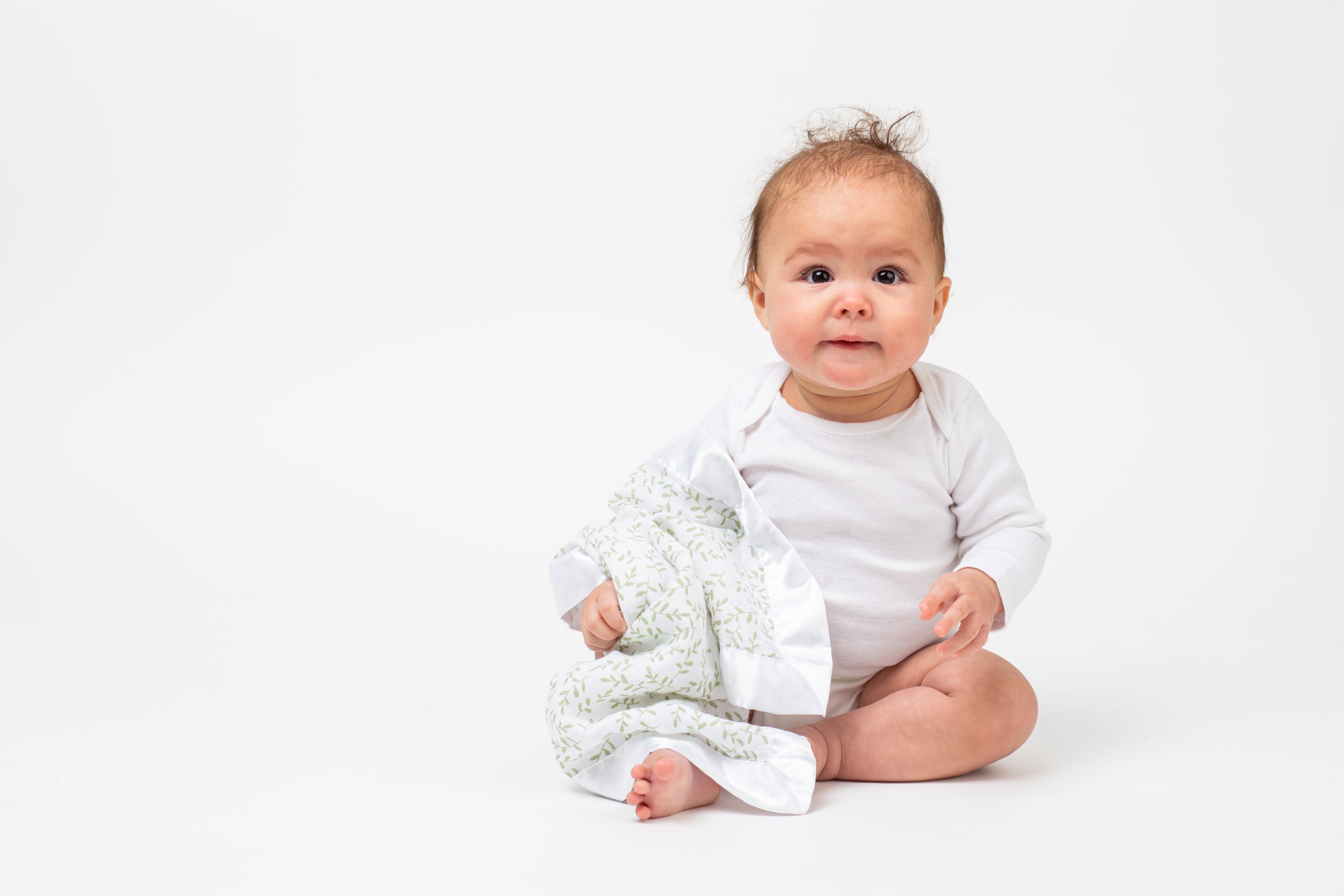 greenery gender neutral security blanket