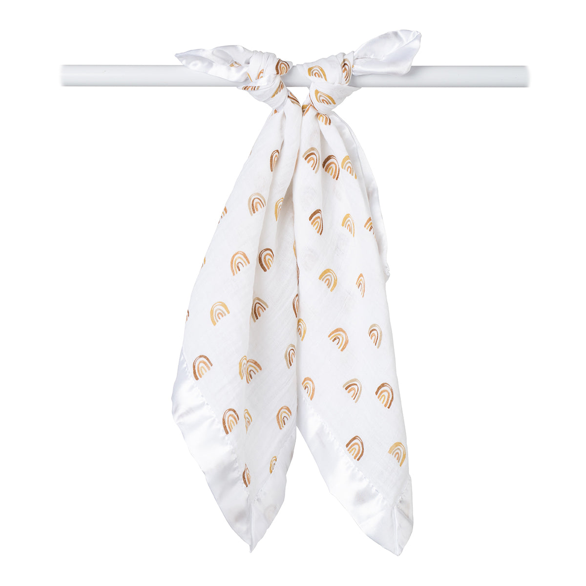 rainbow baby security blanket