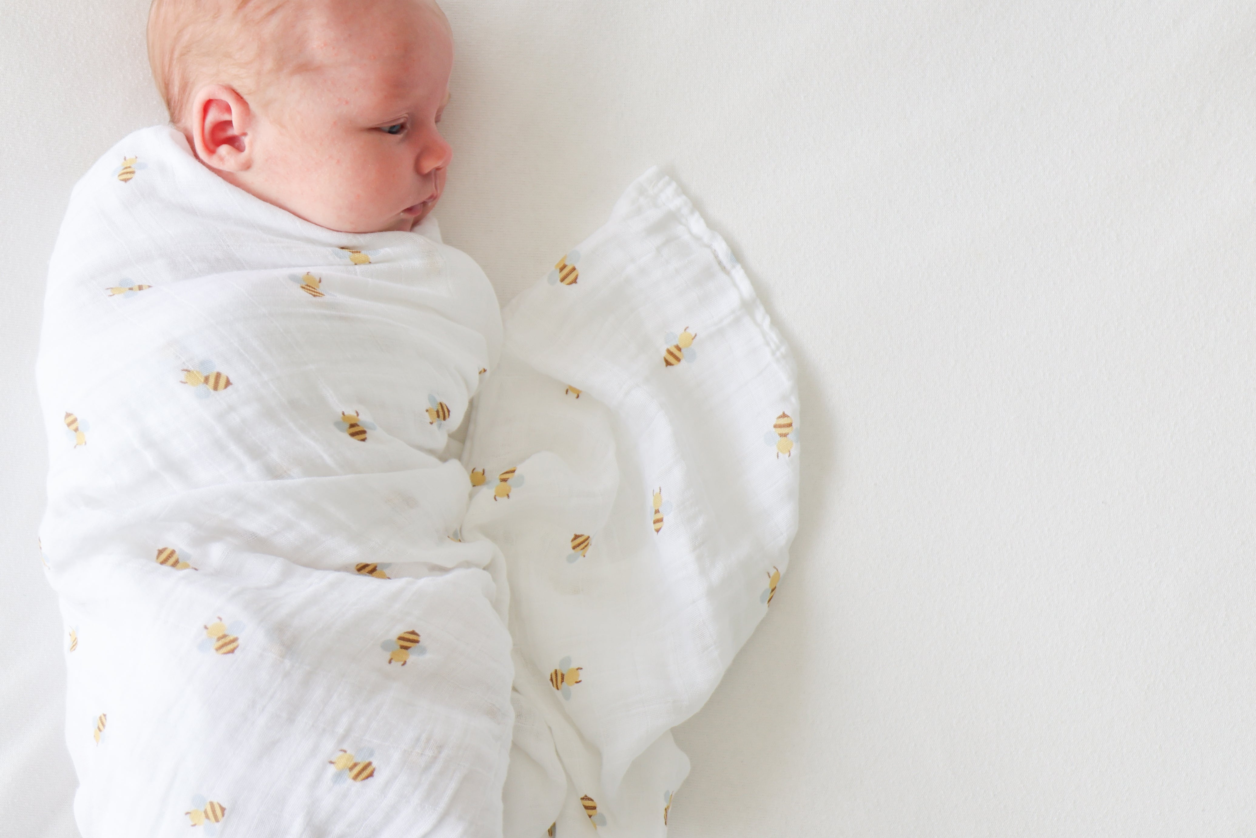 bumblebees baby swaddle