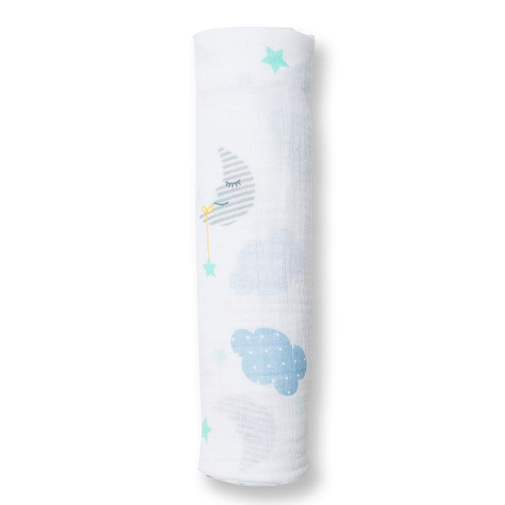 Cotton Swaddling Blanket - Dreamland