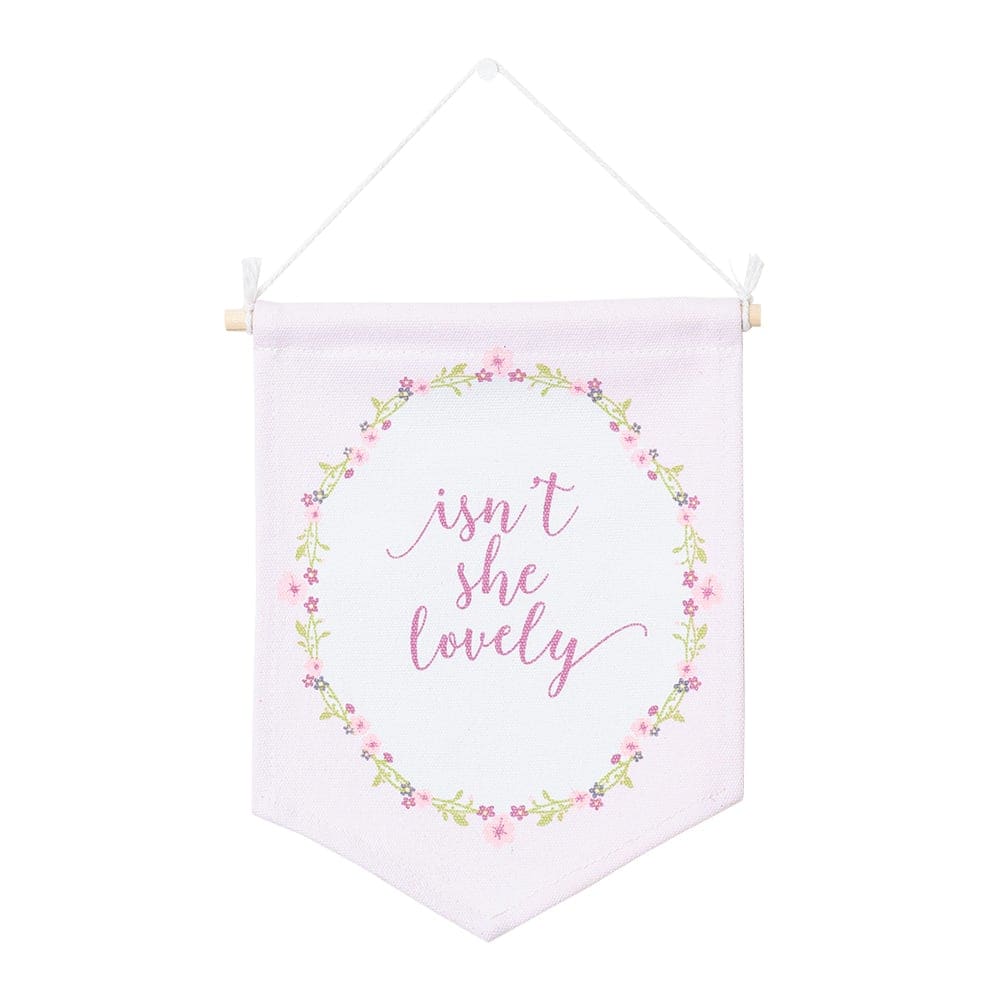 Nursery Wall Banner - Lovely
