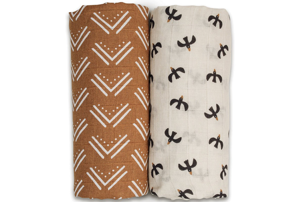 Two-Pack Swaddle Blankets