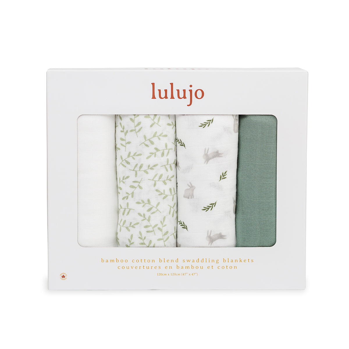 Four-Pack Swaddle Blankets