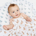 teddy bear and sailboat baby blankets