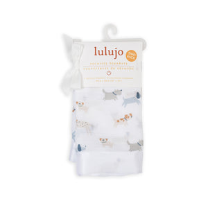 lulujo dogs and puppies baby security blanket