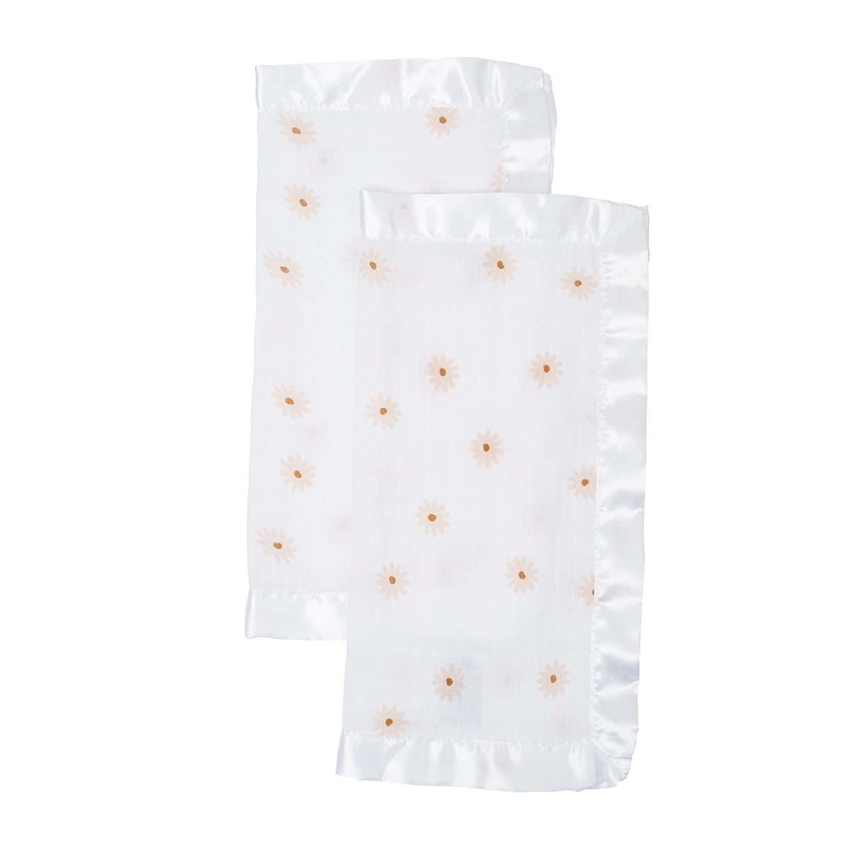 lulujo daisies baby security blanket