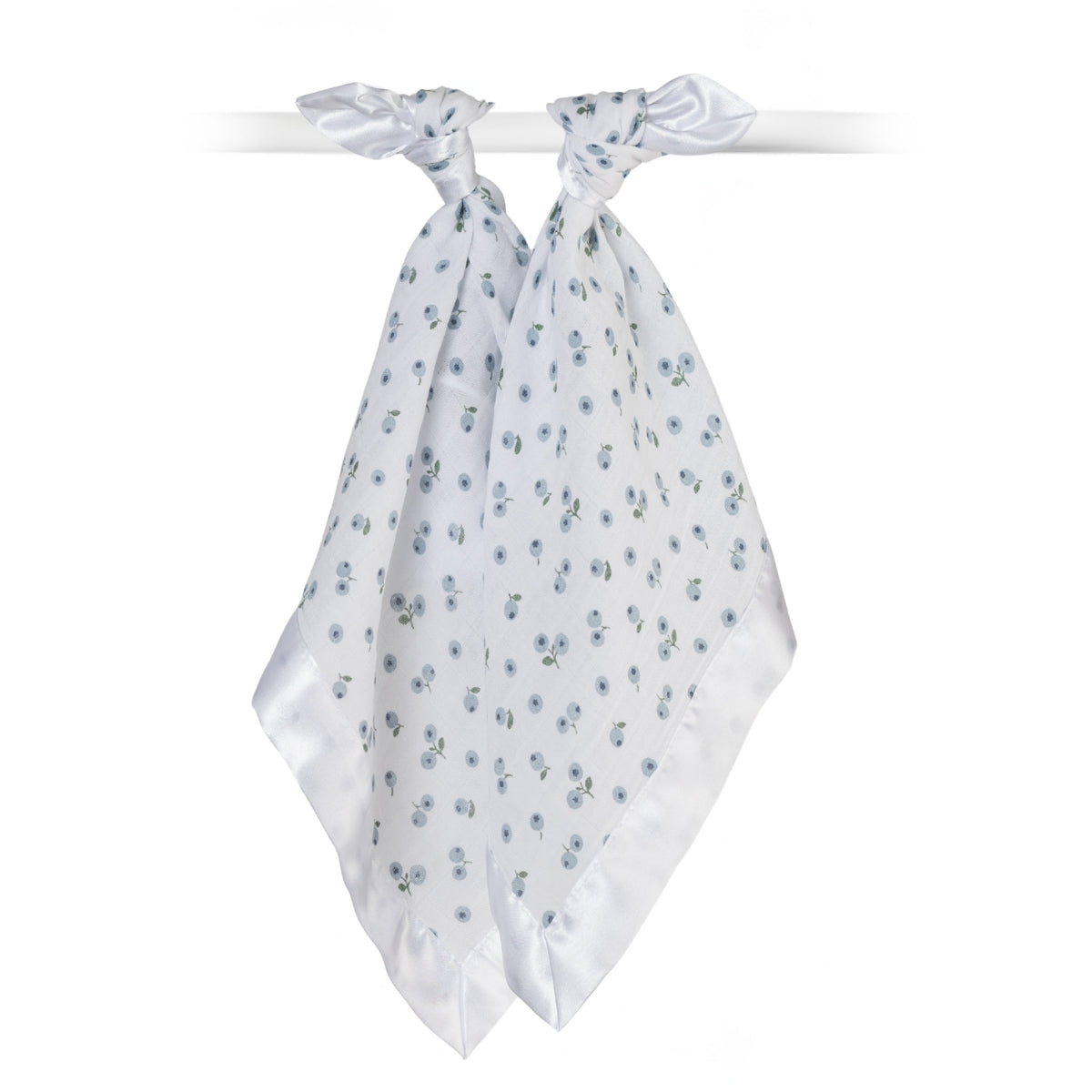 Hanging baby security blanket