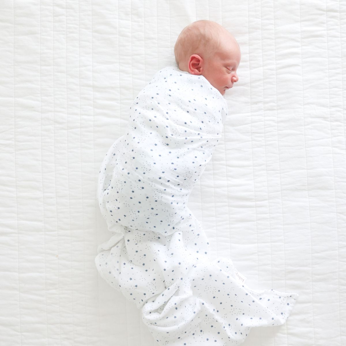 Baby Blanket Lulu Baby Wrap Jesse Lulu Blue Galaxy Cotton Muslin