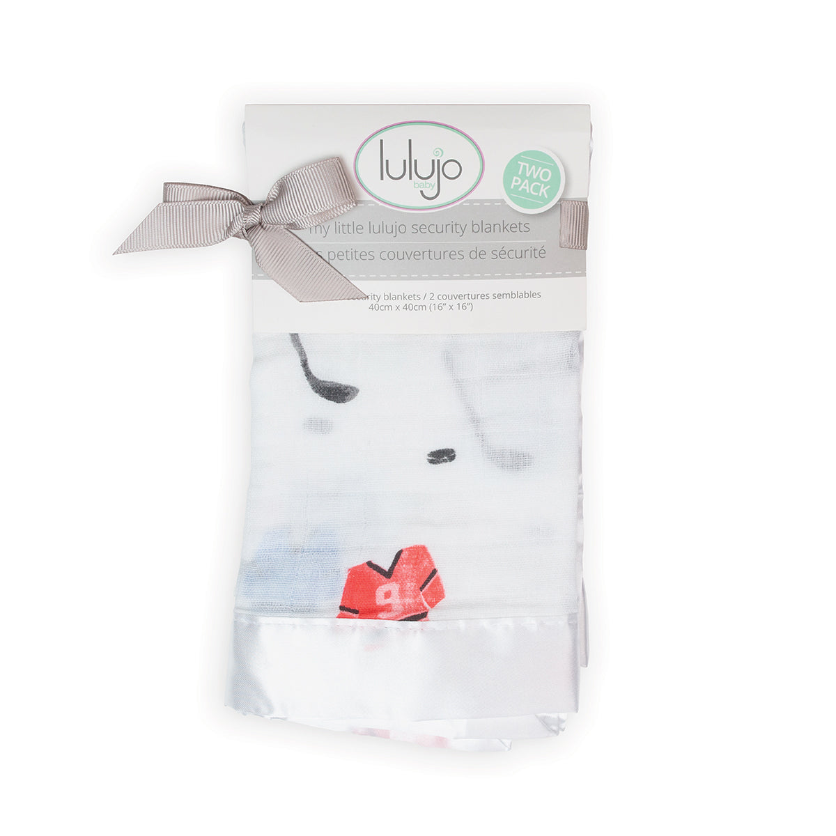 hockey baby security blanket