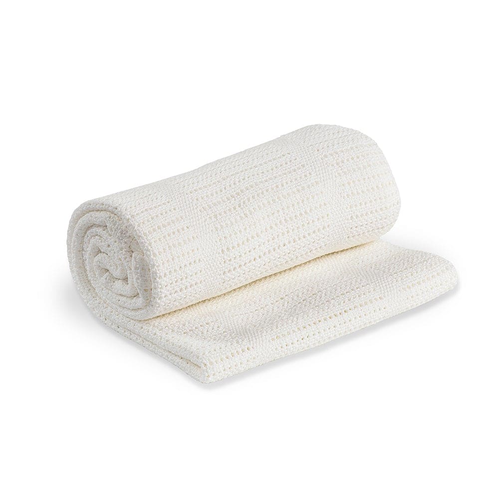 Cellular Blanket - White