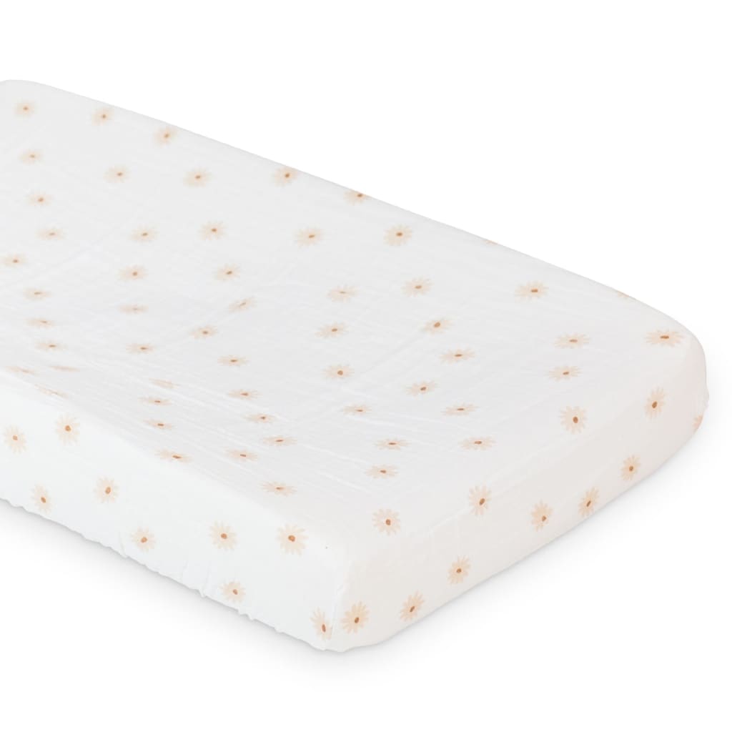 Change Pad Cover - Daisies