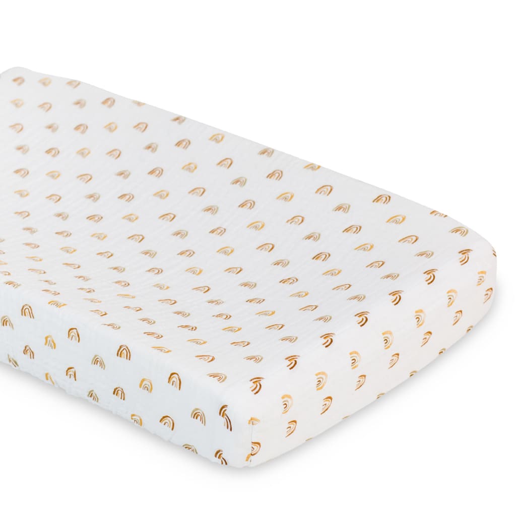 Cotton Muslin Changing Pad Covers Lulujo
