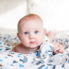 lulujo Mountain Bike Baby Swaddling Blanket