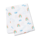 lulujo Rainbow Baby Swaddling Blanket