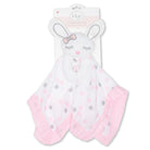 lulujo pink bunny lovey