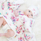 Matching Swaddle & Hat Set