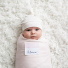 Matching Swaddle & Hat Set