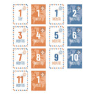 Milestone Blanket Monthly Cards