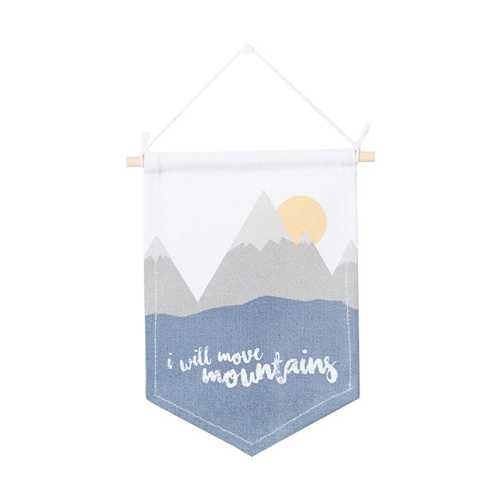 Nursery Wall Banner - Mountain