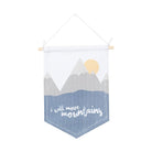 Nursery Wall Banner - Mountain